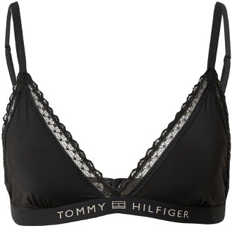 Tommy Hilfiger Underwear Podprsenka  čierna / biela 2