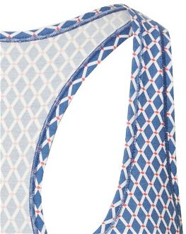 Tommy Hilfiger Underwear Podprsenka  modrá / námornícka modrá / červená / biela 7