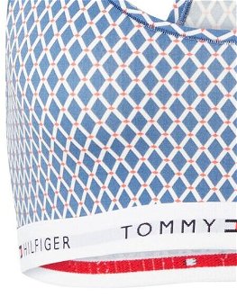 Tommy Hilfiger Underwear Podprsenka  modrá / námornícka modrá / červená / biela 8