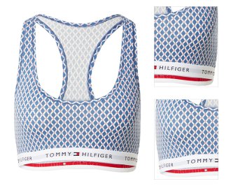 Tommy Hilfiger Underwear Podprsenka  modrá / námornícka modrá / červená / biela 3