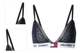 Tommy Hilfiger Underwear Podprsenka  námornícka modrá / červená / biela 4