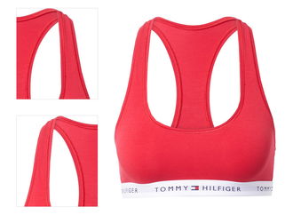 Tommy Hilfiger Underwear Podprsenka  námornícka modrá / krvavo červená / biela 4