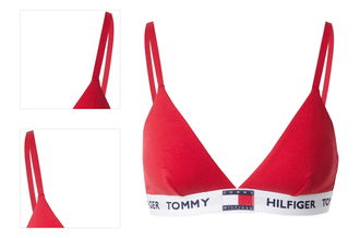 Tommy Hilfiger Underwear Podprsenka  námornícka modrá / červená / biela 4