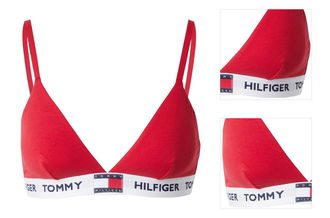 Tommy Hilfiger Underwear Podprsenka  námornícka modrá / červená / biela 3