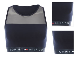 Tommy Hilfiger Underwear Podprsenka  námornícka modrá / červená / biela 3