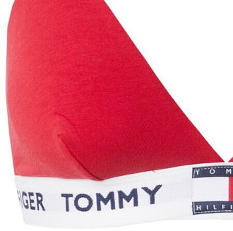 Tommy Hilfiger Underwear Podprsenka  námornícka modrá / červená / biela 8