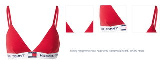 Tommy Hilfiger Underwear Podprsenka  námornícka modrá / červená / biela 1