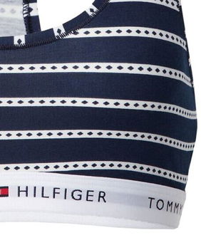 Tommy Hilfiger Underwear Podprsenka  námornícka modrá / červená / biela 9