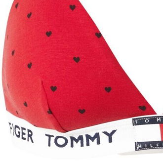 Tommy Hilfiger Underwear Podprsenka  námornícka modrá / červená / čierna / biela 8