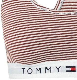 Tommy Hilfiger Underwear Podprsenka  námornícka modrá / hnedá / červená / biela 8