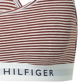 Tommy Hilfiger Underwear Podprsenka  námornícka modrá / hnedá / červená / biela 9