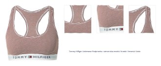 Tommy Hilfiger Underwear Podprsenka  námornícka modrá / hnedá / červená / biela 1