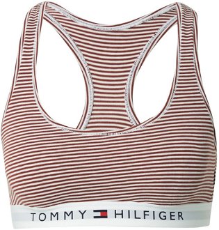 Tommy Hilfiger Underwear Podprsenka  námornícka modrá / hnedá / červená / biela 2