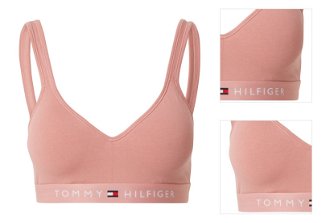 Tommy Hilfiger Underwear Podprsenka  námornícka modrá / ružová / červená / biela 3