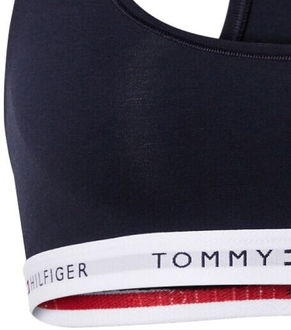 Tommy Hilfiger Underwear Podprsenka  námornícka modrá / sivá / červená / biela 8