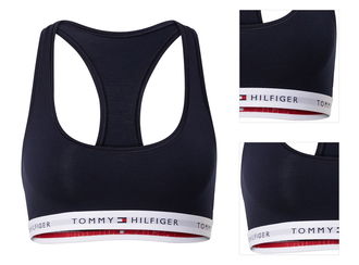 Tommy Hilfiger Underwear Podprsenka  námornícka modrá / sivá / červená / biela 3