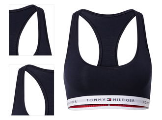 Tommy Hilfiger Underwear Podprsenka  námornícka modrá / sivá / červená / biela 4