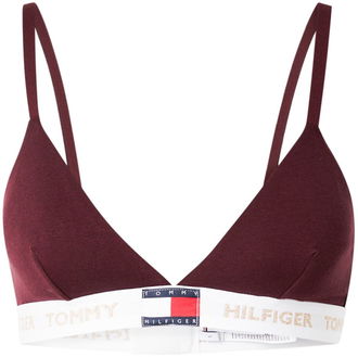 Tommy Hilfiger Underwear Podprsenka  námornícka modrá / zlatá / bordová / šedobiela