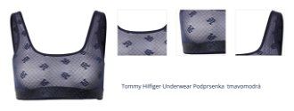 Tommy Hilfiger Underwear Podprsenka  tmavomodrá 1