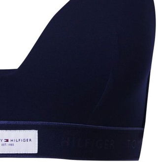 Tommy Hilfiger Underwear Podprsenka  tmavomodrá / šedobiela 9