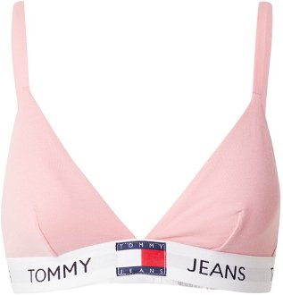 Tommy Jeans Podprsenka  námornícka modrá / ružová / červená / biela