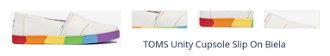 TOMS Unity Cupsole Slip On Biela 1
