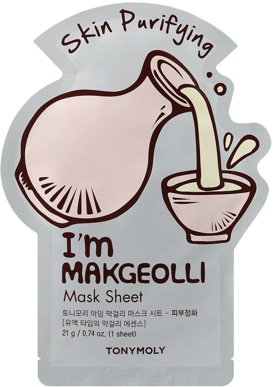 Tony Moly I'm Makgeolli Mask Sheet 21 ml / 1 sheet
