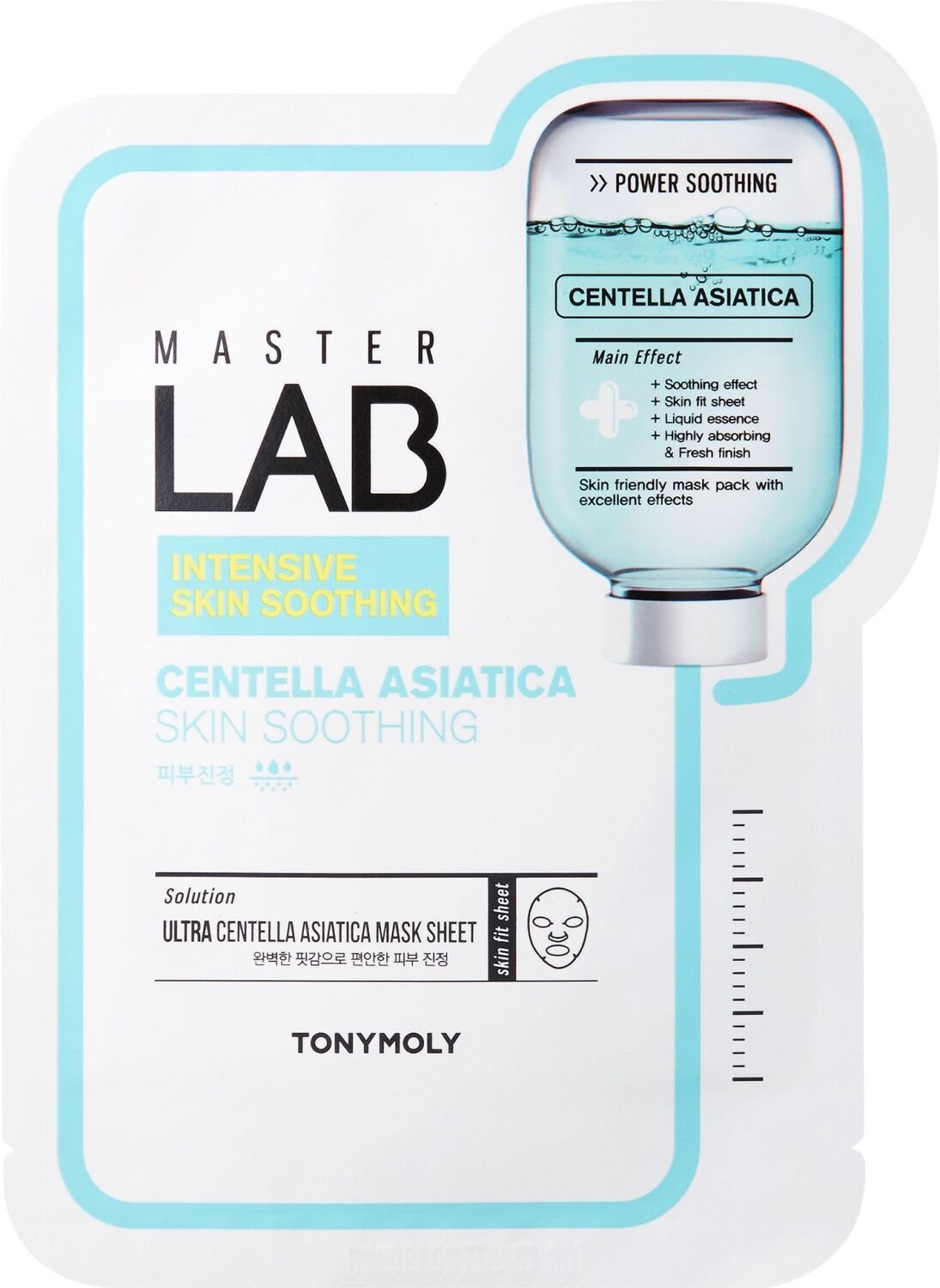 Tony Moly Master Lab Sheet Mask Centella Asiatica 19 ml / 1 sheet