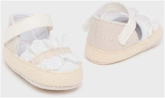 Topánky pre bábätká Mayoral Newborn biela farba