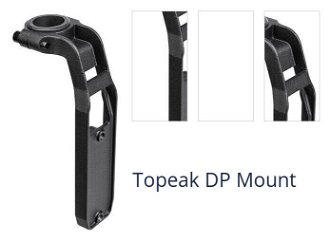 Topeak DP Mount Black Cyklistický držiak na fľašu 1