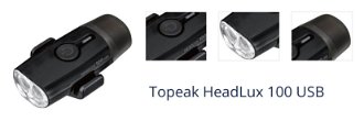 Topeak HeadLux 100 lm Black Cyklistické svetlo 1