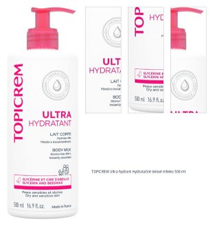 TOPICREM Ultra hydrant Hydratačné telové mlieko 500 ml 1