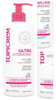 TOPICREM Ultra hydrant Hydratačné telové mlieko 500 ml 3