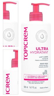 TOPICREM Ultra hydrant Hydratačné telové mlieko 500 ml 4