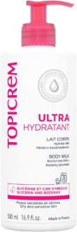 TOPICREM Ultra hydrant Hydratačné telové mlieko 500 ml