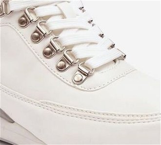Trapper Lace-up Trekking Boots White Big Star 5