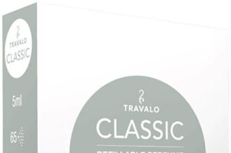 Travalo Classic HD - plnitelný flakon 3 x 5 ml (stříbrný) 6