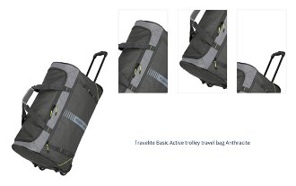 Travelite Basic Active trolley travel bag Anthracite 1
