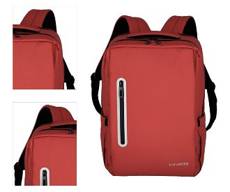 Travelite Basics Boxy backpack Red 4