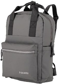 Travelite Basics Canvas Backpack Anthracite