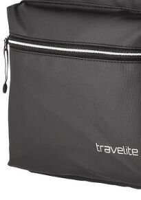 Travelite Basics Canvas Backpack Black 8
