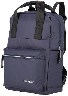 Travelite Basics Canvas Backpack Navy 2