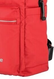Travelite Basics Canvas Backpack Red 9