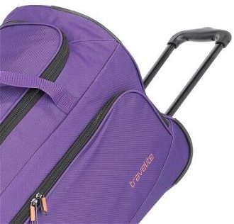 Travelite Basics Fresh Wheeled Duffle Purple 7