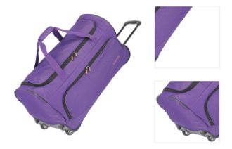 Travelite Basics Fresh Wheeled Duffle Purple 3