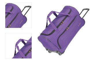 Travelite Basics Fresh Wheeled Duffle Purple 4