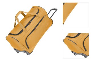 Travelite Basics Fresh Wheeled Duffle Yellow 3