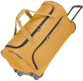 Travelite Basics Fresh Wheeled Duffle Yellow 2