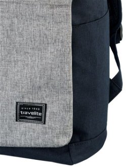 Travelite Basics Roll-up Backpack Navy/Grey 9