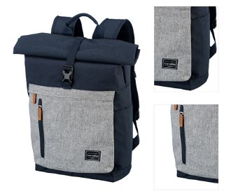 Travelite Basics Roll-up Backpack Navy/Grey 3